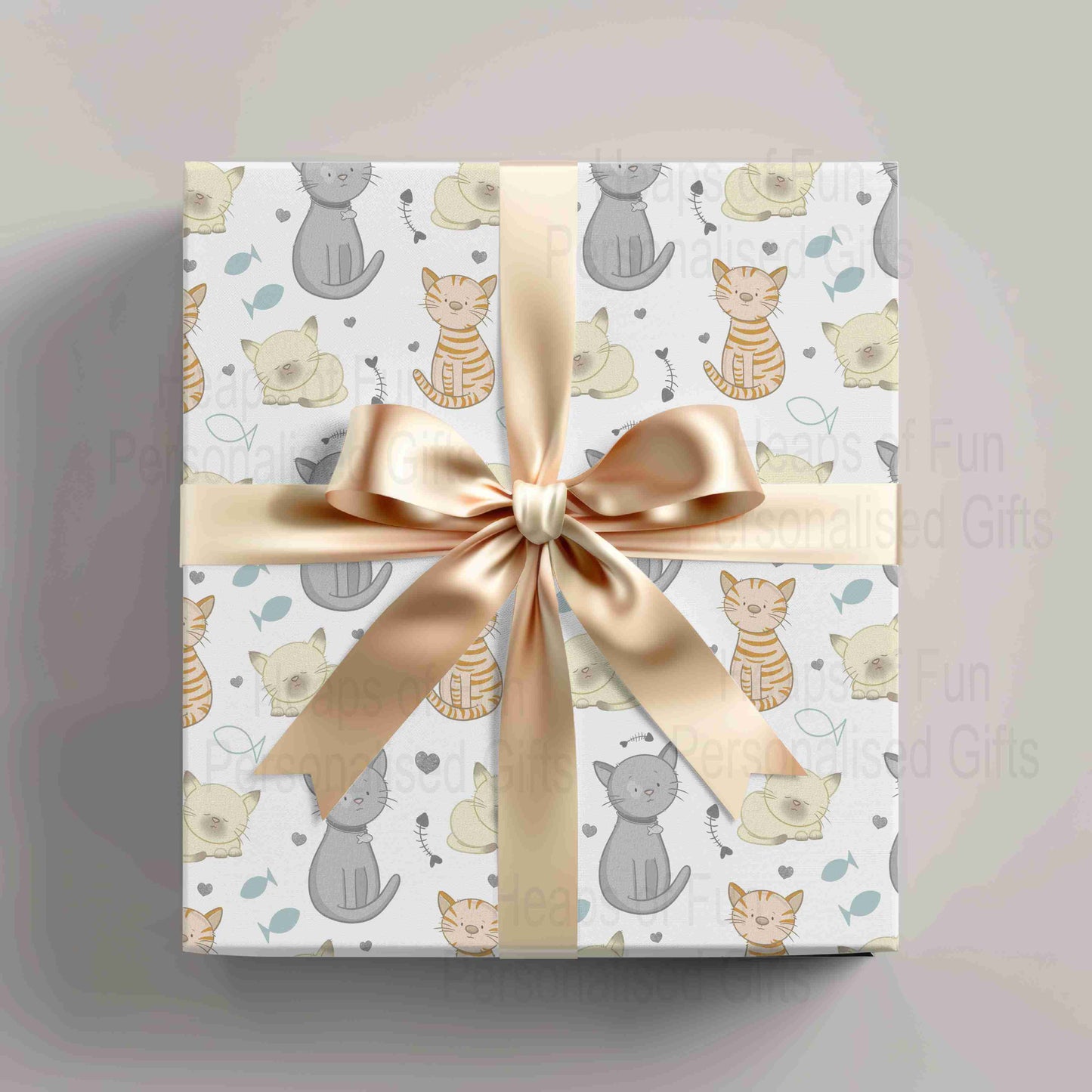 Cat Wrapping Paper - For any occasion