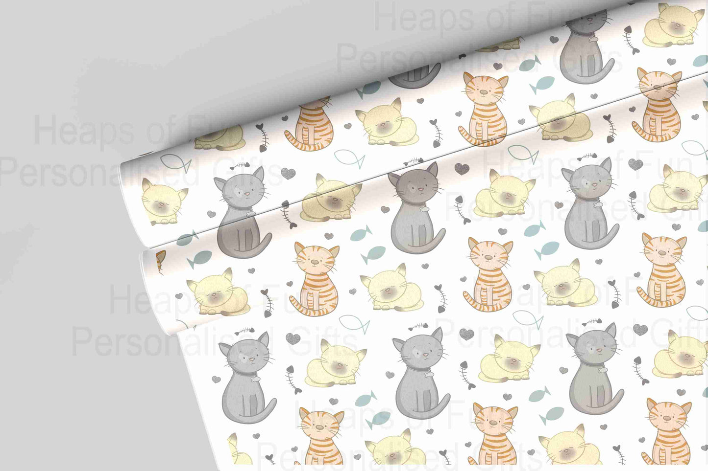 Cat Wrapping Paper - For any occasion