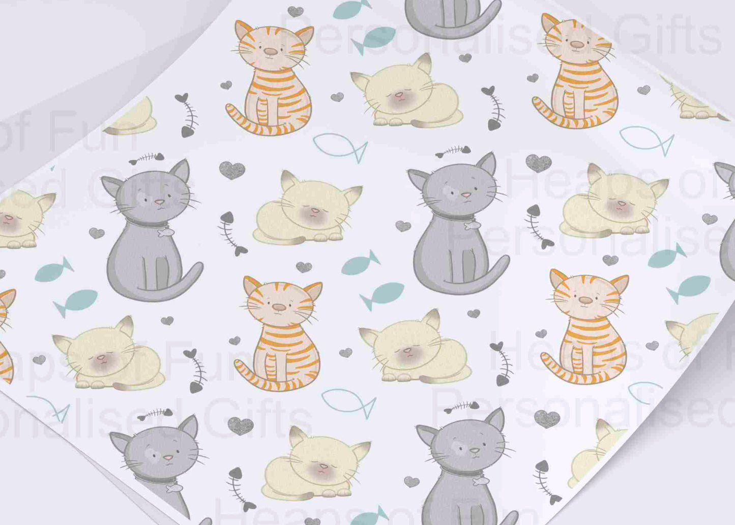 Cat Wrapping Paper - For any occasion