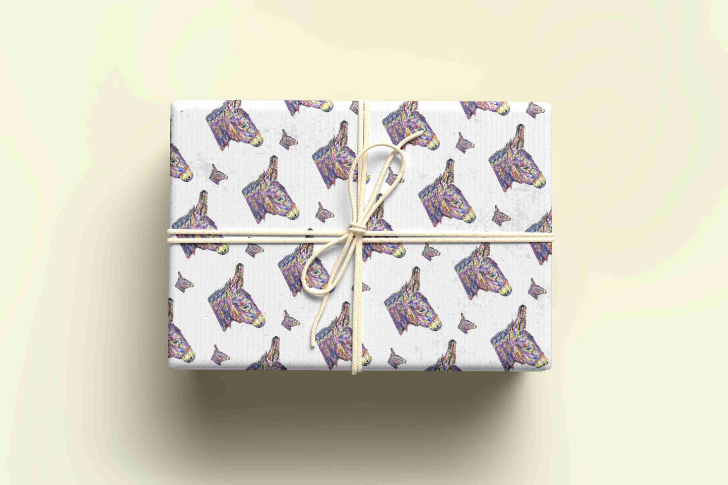 Donkey Wrapping Paper - For any occasion