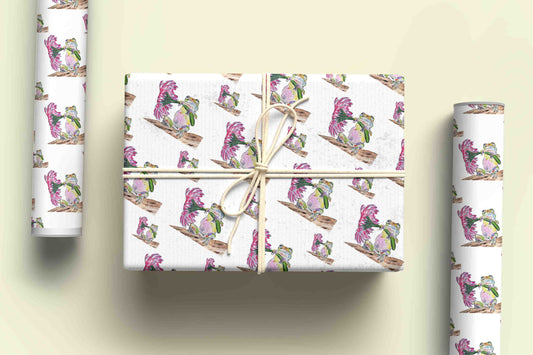 Frog Wrapping Paper