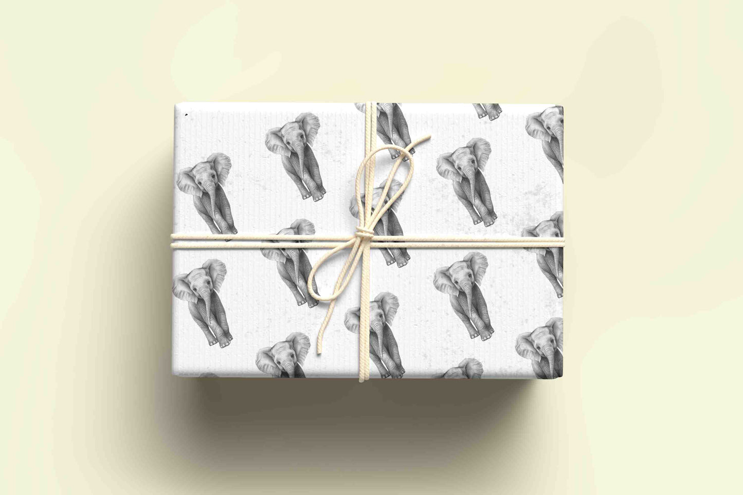 Sketchy Elephant Wrapping Paper - For any occasion