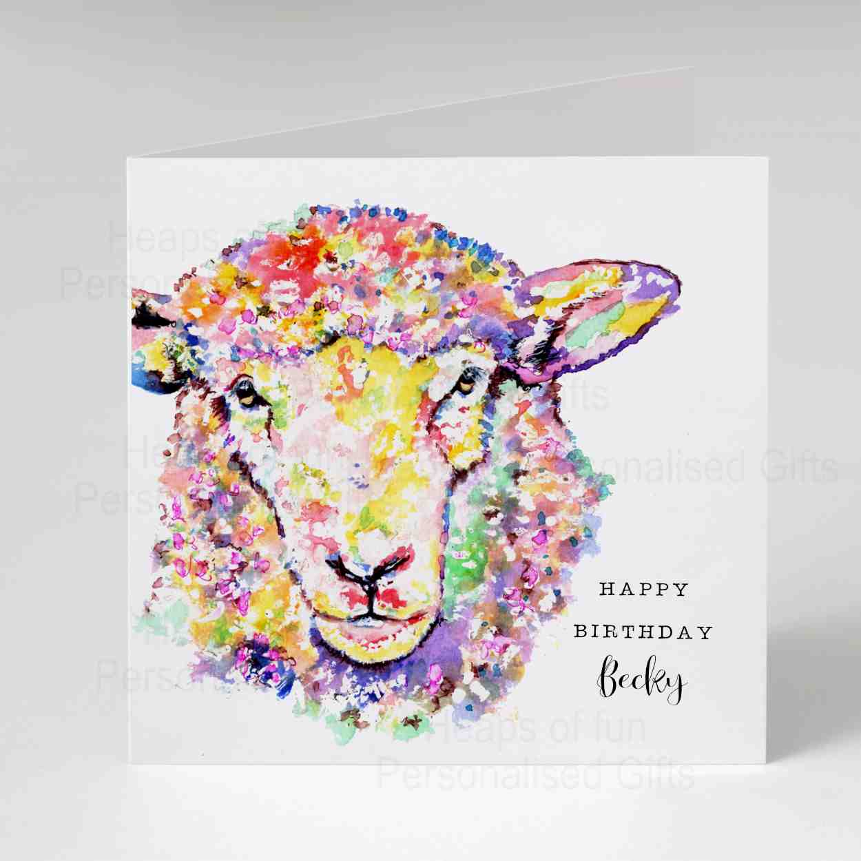 Sheep - Ewe Greeting Card - Any occasion
