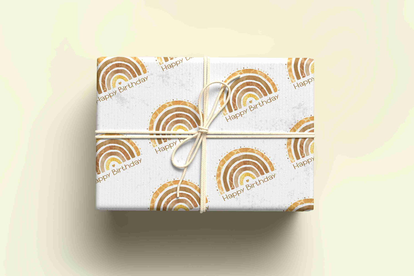 Giraffe Print Rainbow Wrapping Paper - For any occasion