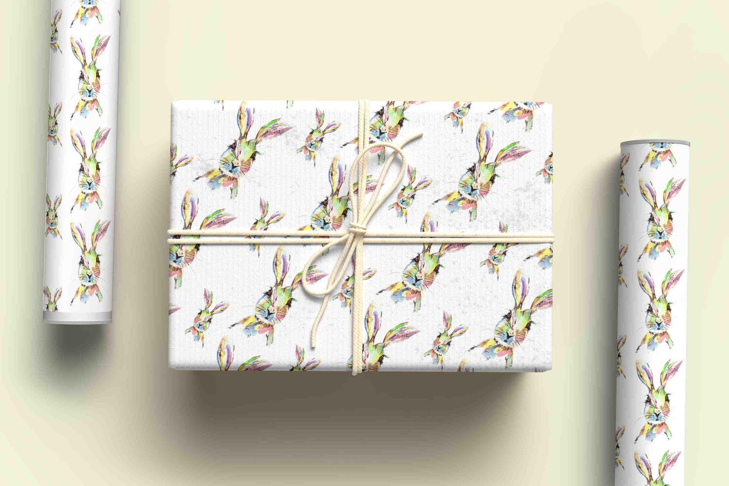 RAINBOW ANIMAL WRAPPING PAPER