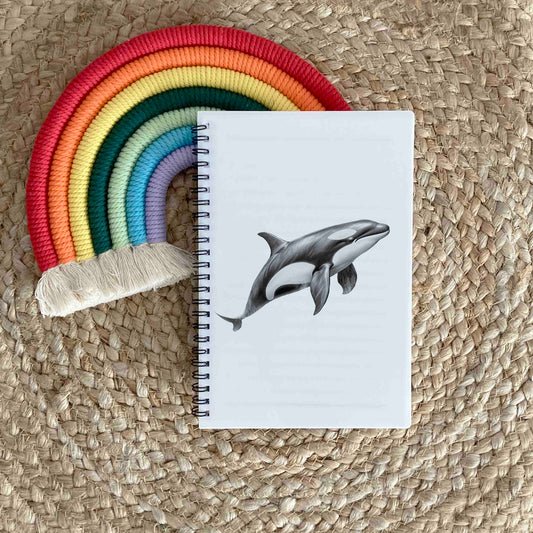 Sketchy Killer Whale Notebook