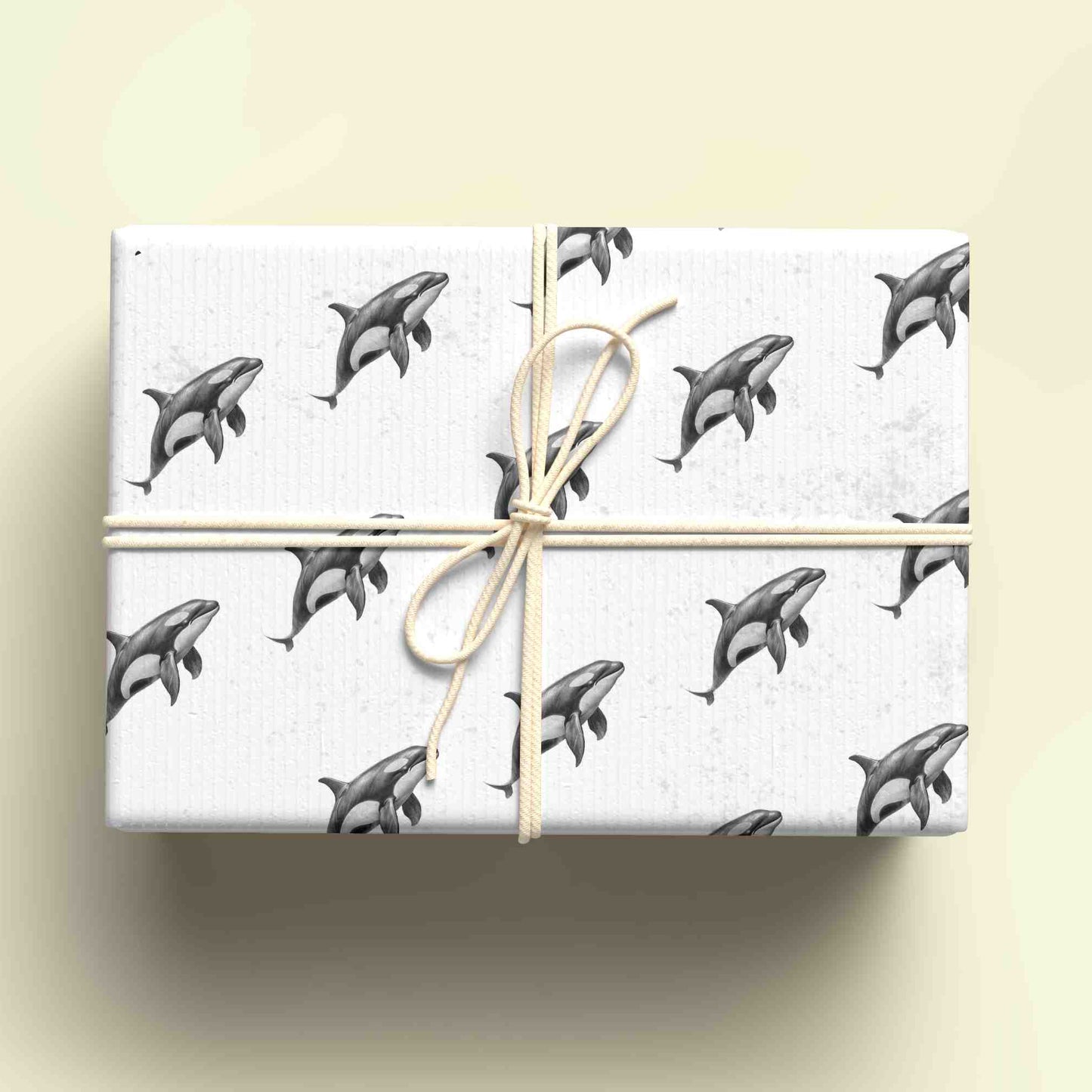 Sketchy Killer Whale Wrapping Paper - For any occasion
