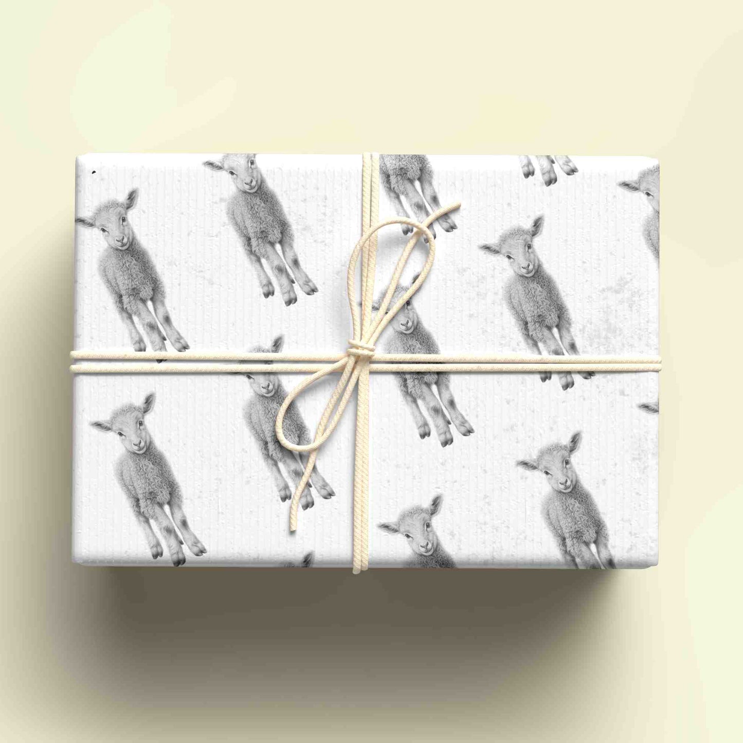 Sketchy Lamb Wrapping Paper - For any occasion