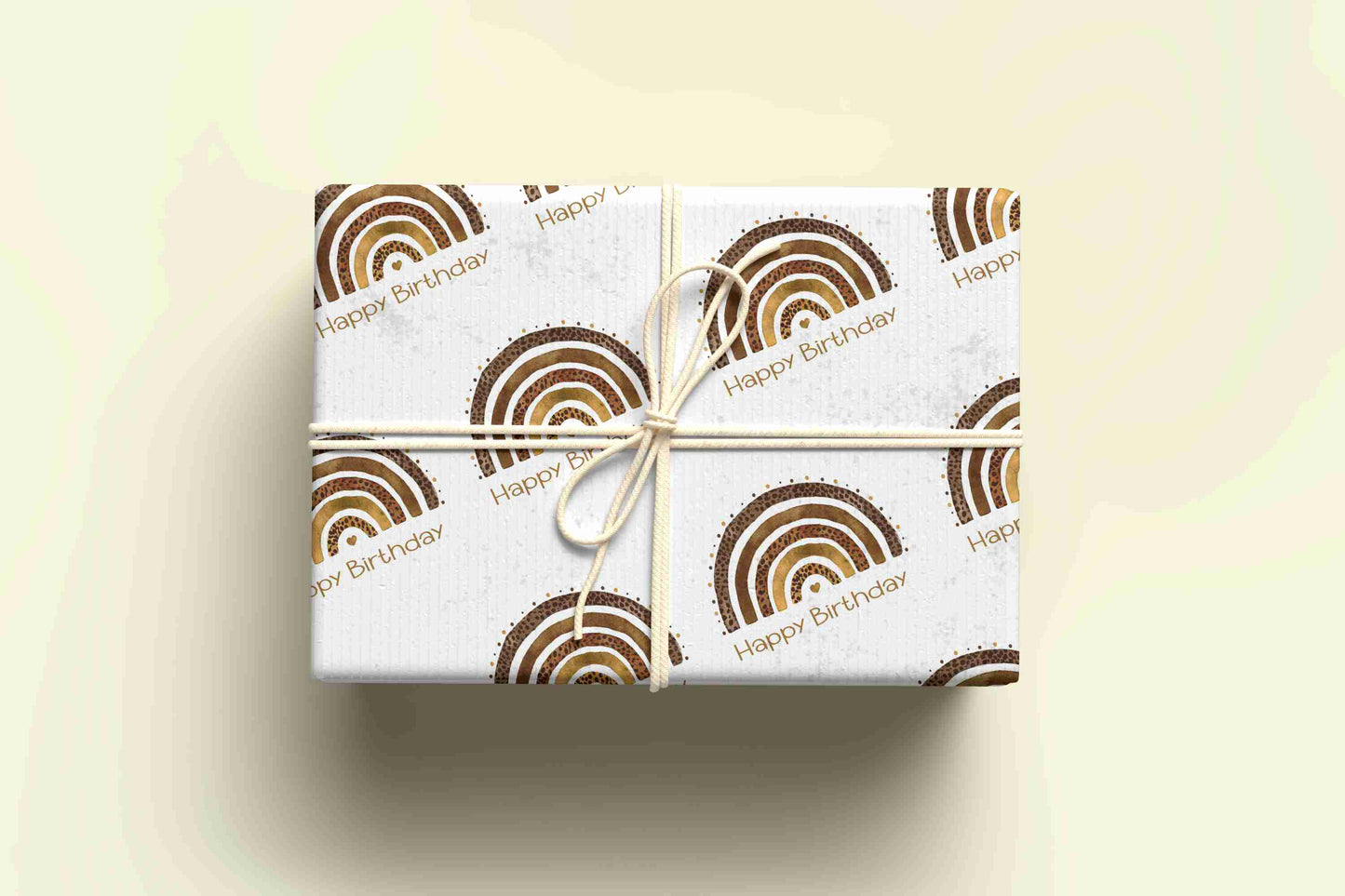 Leopard Print Rainbow Wrapping Paper - For any occasion