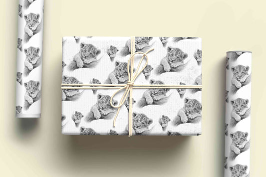 Lion Cub Wrapping Paper