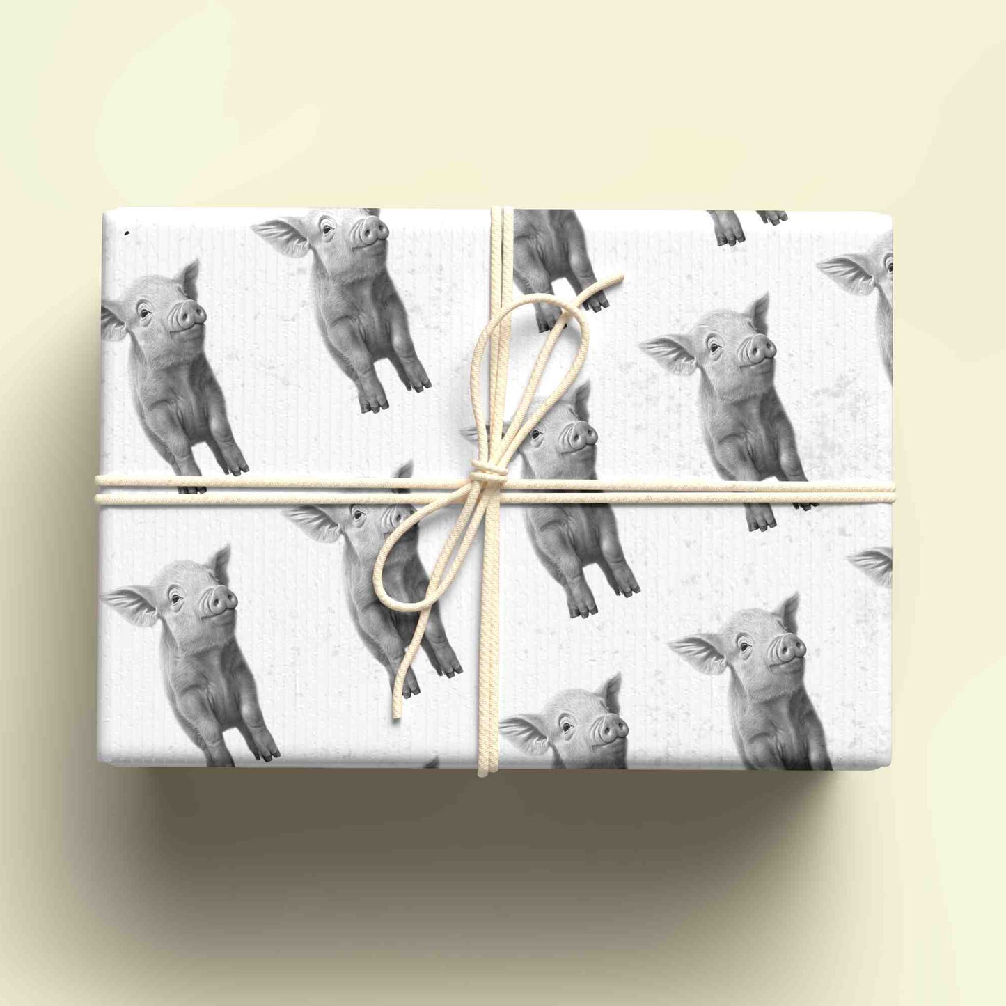 Sketchy Pig Wrapping Paper - For any occasion