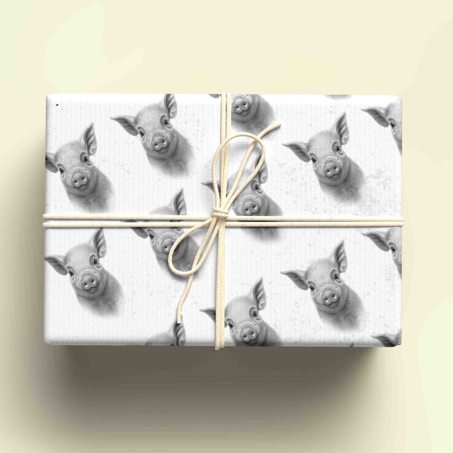Sketchy Pig Wrapping Paper - For any occasion