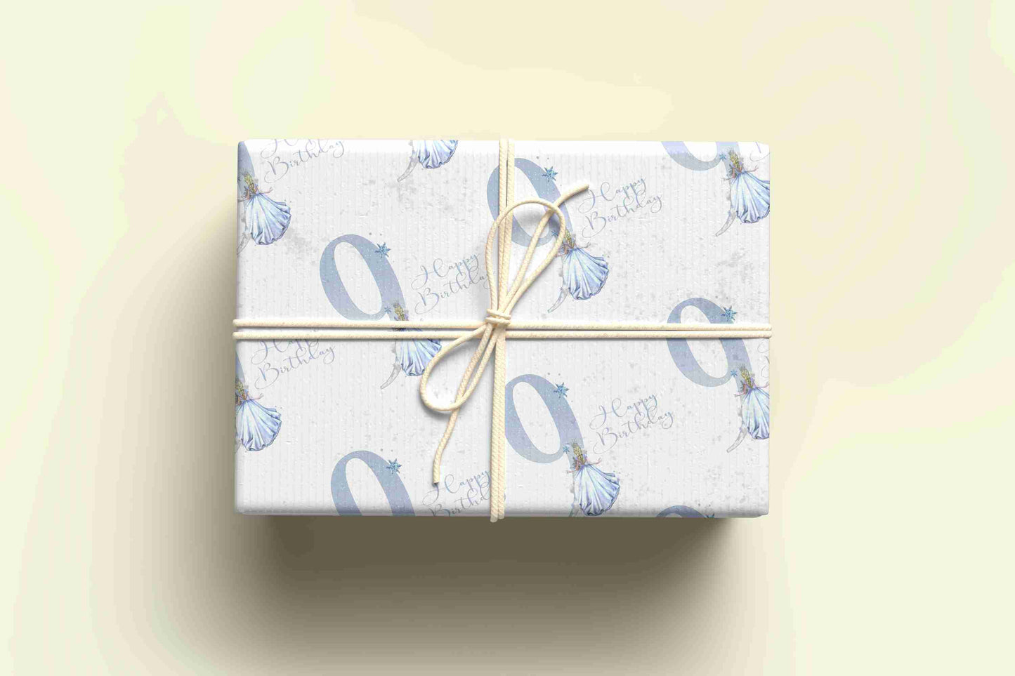 Personalised Snow Queen Wrapping Paper - Age 1 - 9