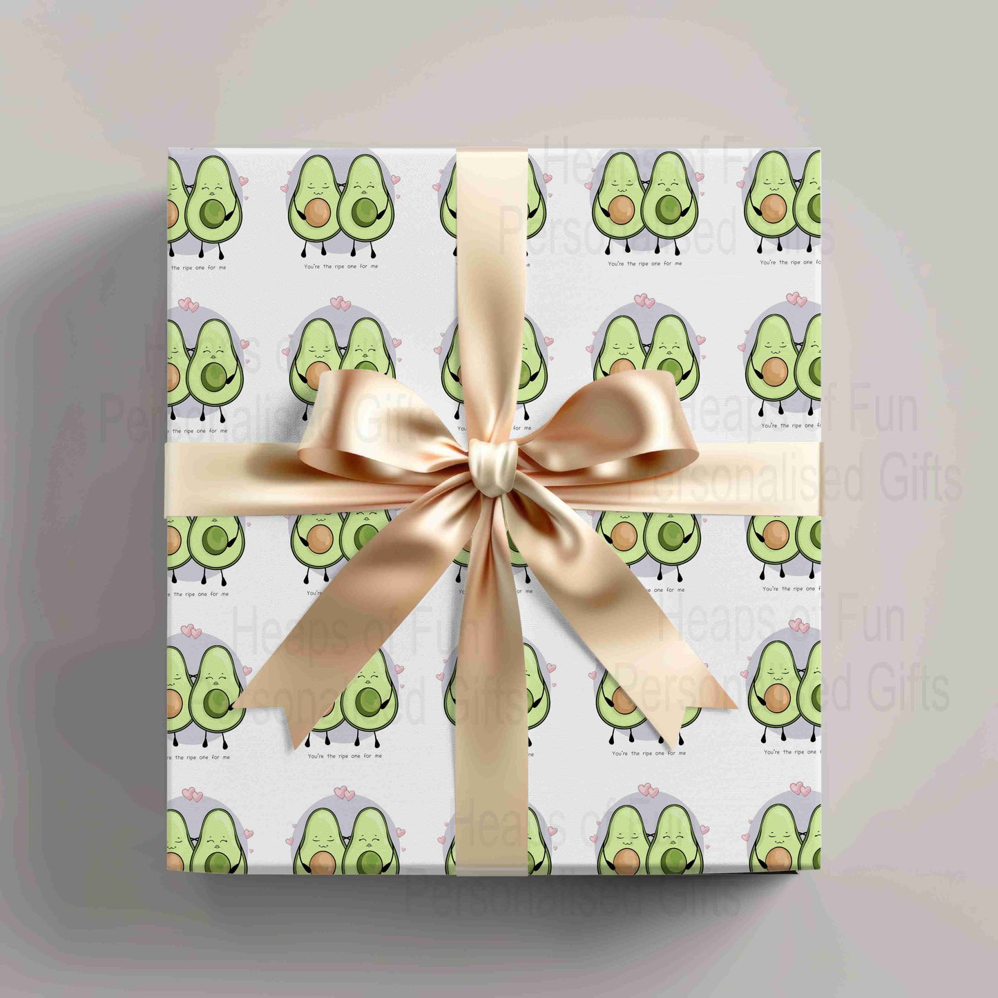 You're the ripe one for me Valentine's Day Wrapping Paper