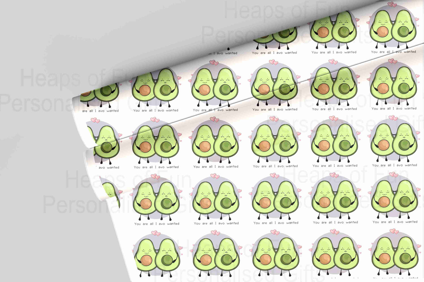 You are all I avo wanted Valentine's Day Wrapping Paper