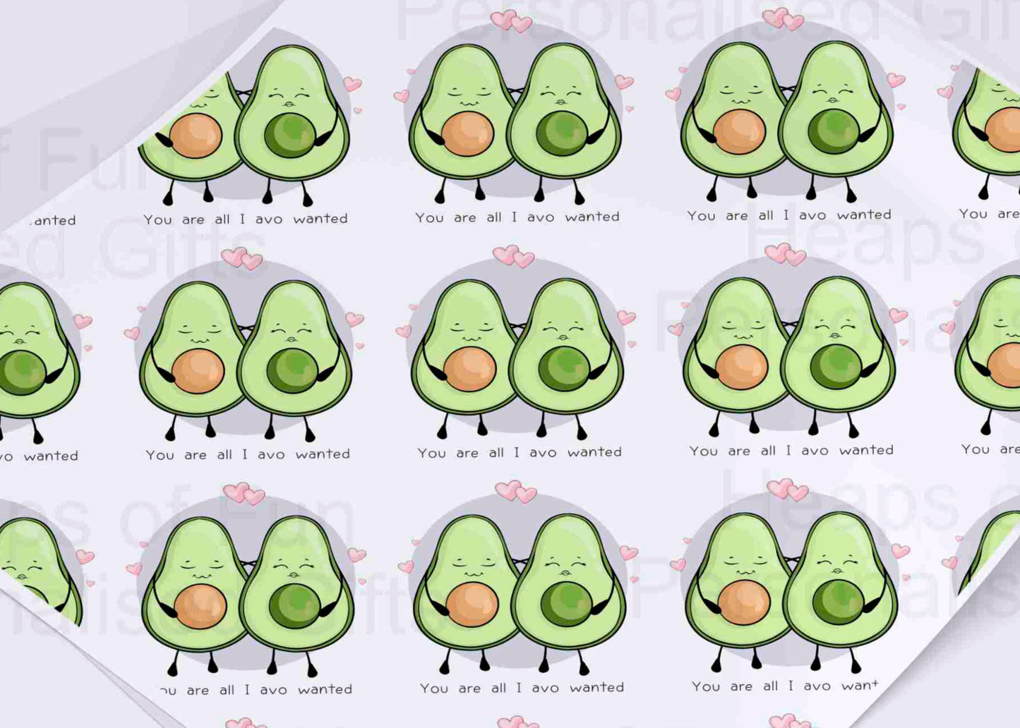 You are all I avo wanted Valentine's Day Wrapping Paper