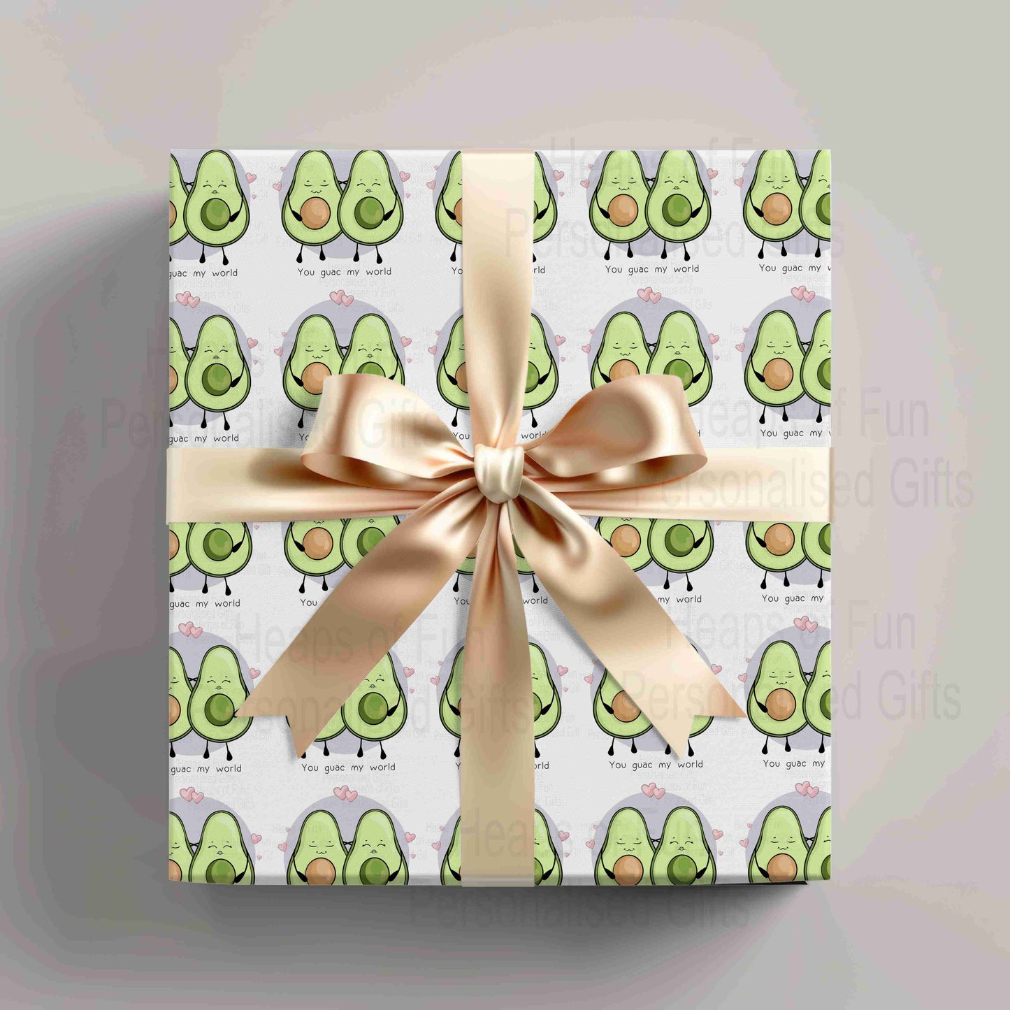 You gauc my world Valentine's Day Wrapping Paper