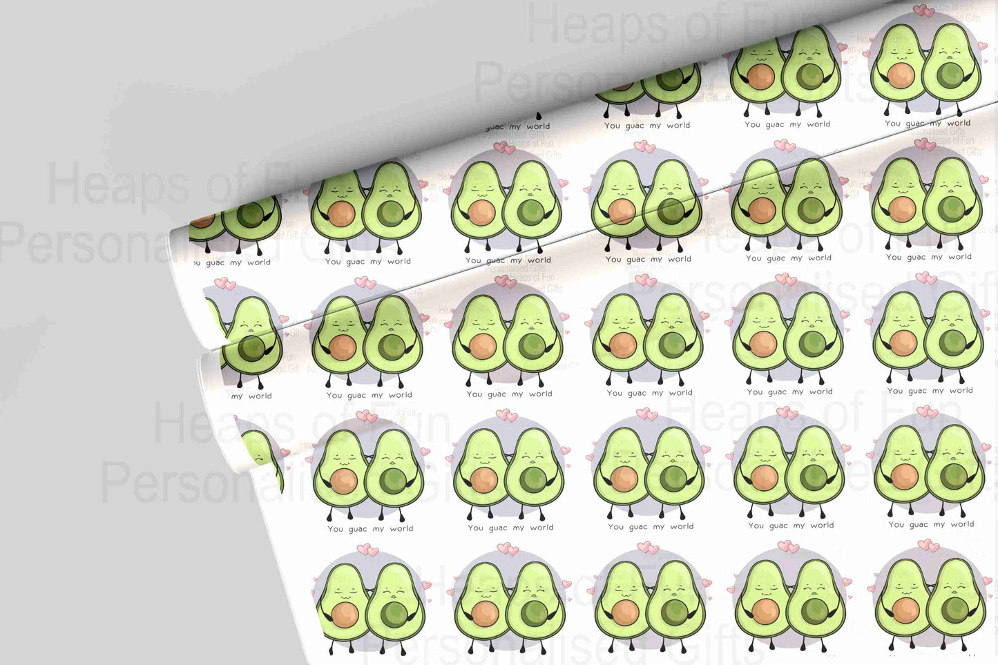 You gauc my world Valentine's Day Wrapping Paper