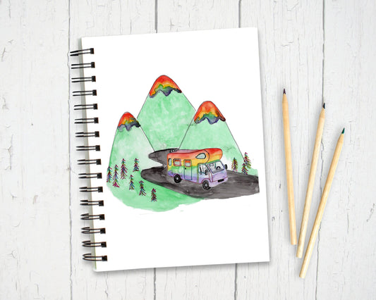 Campervan Notebook | Camping Gift