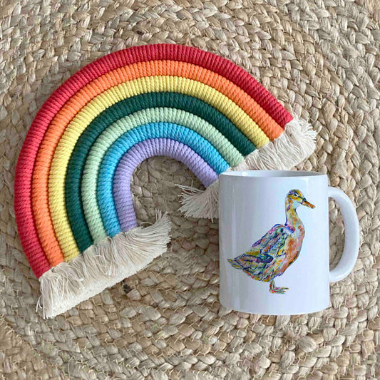 Duck Mug, Duck Themed Gift, Personalised Gift, Christmas Gift Ideas