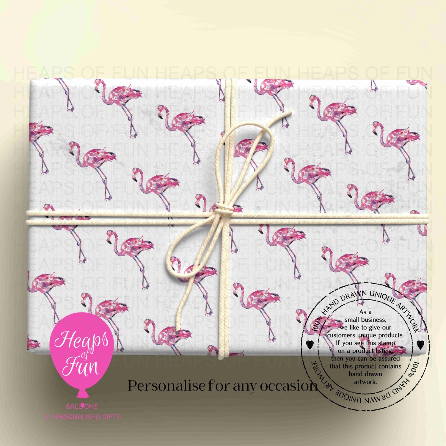Animal Themed Wrapping Paper