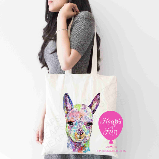 Alpaca Tote Bag | Reusable Shopping & Everyday Bag