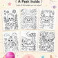 Cute Baby Animals Colouring Book for Kids | 20 Animal Colouring Pages