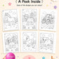 Farm Colouring Book for Kids | 20 Farm Animals & Tractor Colouring Pages
