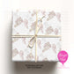 Personalised Birthday Wrapping Paper – Balloons & Gifts Design