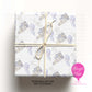 Personalised Birthday Wrapping Paper – Balloons & Gifts Design