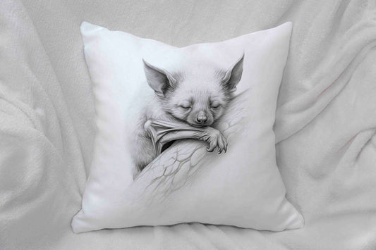 Sketchy Bat Cushion