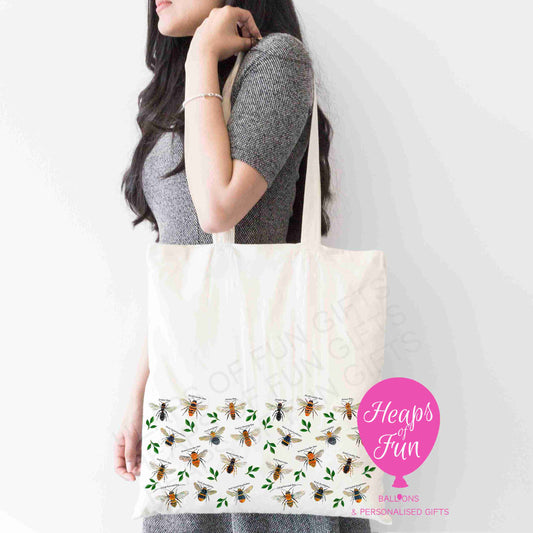 Bee Tote Bag | Reusable Shopping & Everyday Bag