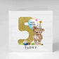 Bear Birthday Card - Age 1-9