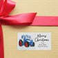 Personalised Tractor Christmas Stickers