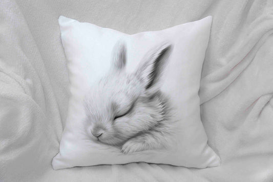 Sketchy Bunny Cushion