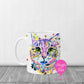 Cat Design Mug – Cute Feline Illustration | Perfect Gift for Cat Lovers