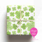 Shamrock Wrapping Paper – Clover Gift Wrap – St Patrick’s Day Wrapping Paper – Lucky Green Gift Wrap for All Occasions