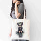 Creepy Zombie Tote Bag – Horror Halloween Reusable Bag