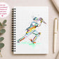 Personalised A5 Cricket Themed Notebook
