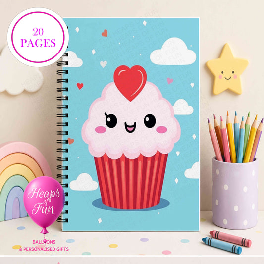 Cute Kawaii Colouring Book for Kids | 20 Adorable Colouring Pages