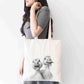 Personalised Sketchy Duck Design Tote Bag | Custom Gift