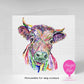 Dexter Cow Greeting Card - For any occasion