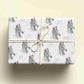 Personalised Sketchy Foal Christmas Wrapping Paper – Unique, Custom Gift Wrap