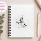 Personalised A5 Football Themed Notebook