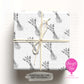 Personalised Giraffe Wrapping Paper –Custom Name Gift Wrap for Birthday, Retirement ,  & Any Special Occasion,   Animal Gift Wrap , From £2.99