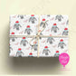 Personalised Goat Christmas Wrapping Paper – Custom Name Gift Wrap