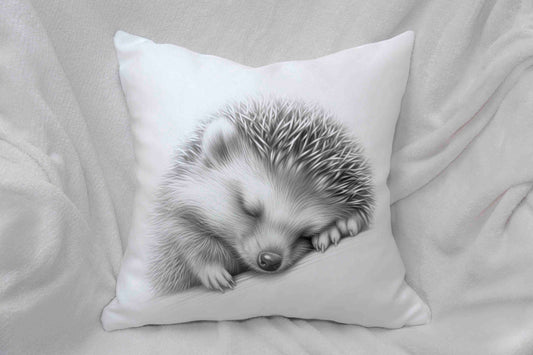 Sketchy Hedgehog Cushion