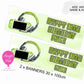 Personalised Gaming Banner- Green – 3 Controller Designs Available