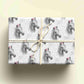 Personalised Sketchy Horse Christmas Wrapping Paper – Unique, Custom Gift Wrap