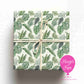 Tropical Leaf Wrapping Paper – Green Botanical Gift Wrap